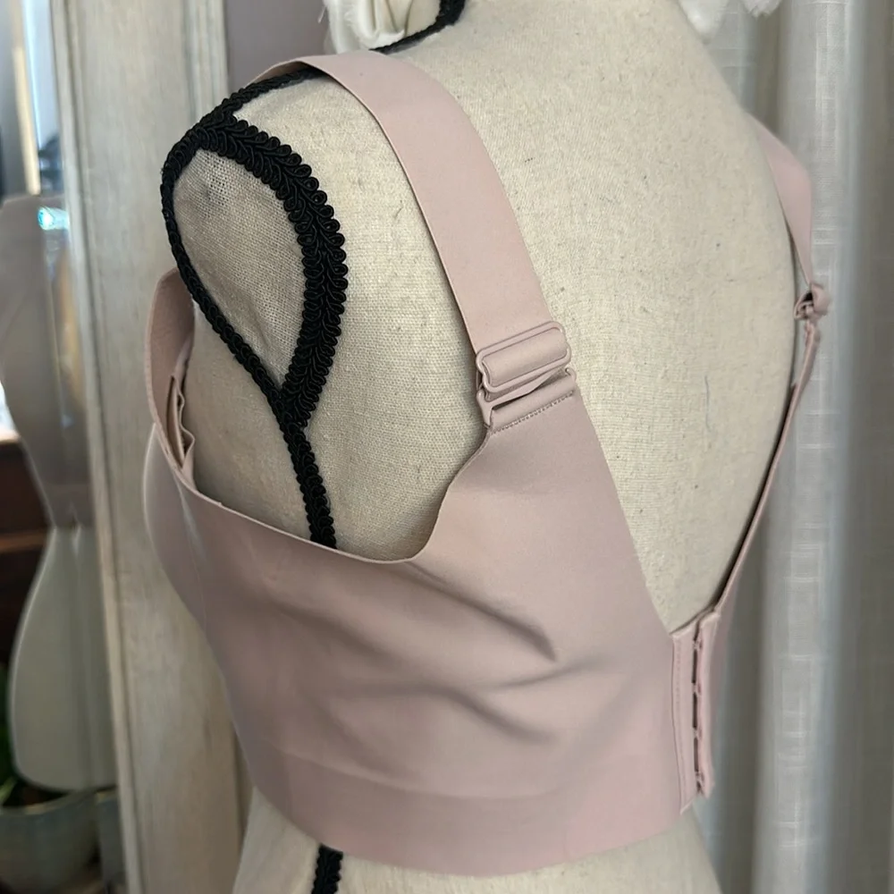 🌸 NEW Minimizing smoothing support pale pink XL bra - Picture 3 of 7